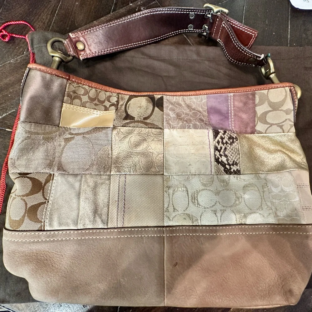 Coach patchwork large Purse - Picture 3 of 7